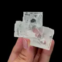 Natural Transparent Stepped Fluorite Mineral Specimen,High Quality Specimen,XIANGHUALING,HUNAN,CHINA(51*48*35mm) - image 1