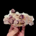 Natural Triangular Yttrium Fluorite Mineral Specimen,High Quality Specimen,GUIZHOU,CHINA(120*43*42mm) - image 4
