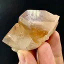 Natural Twin Topaz with Smoky Quartz Crystal Unique Termination Pakistan, 158 G - image 8