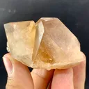 Natural Twin Topaz with Smoky Quartz Crystal Unique Termination Pakistan, 158 G - image 3