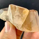 Natural Twin Topaz with Smoky Quartz Crystal Unique Termination Pakistan, 158 G - image 6