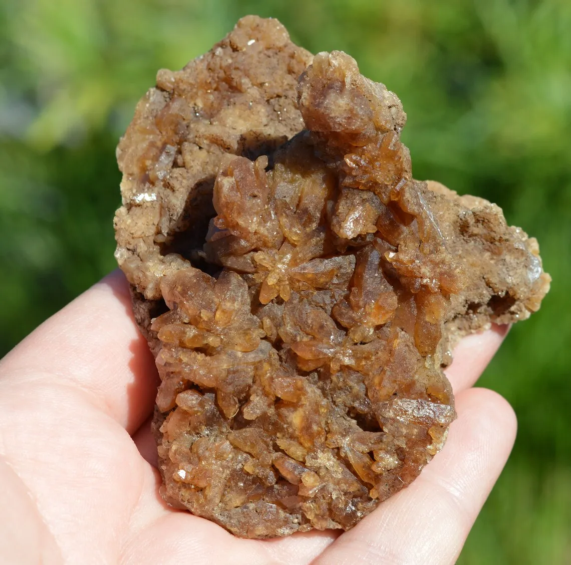 Natural unheated citrine 172 grams - Bakrit, Ifrane Province, Fez-Meknes Region, Morocco - image 1