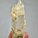 Natural Unique Green Cap Tourmaline On Quartz from Pakistan - image 9