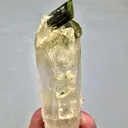Natural Unique Green Cap Tourmaline On Quartz from Pakistan - image 8