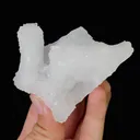 Natural White Fluorite,Mineral Specimen:Xianghualing,Hunan  (70*65*25MM) - image 3