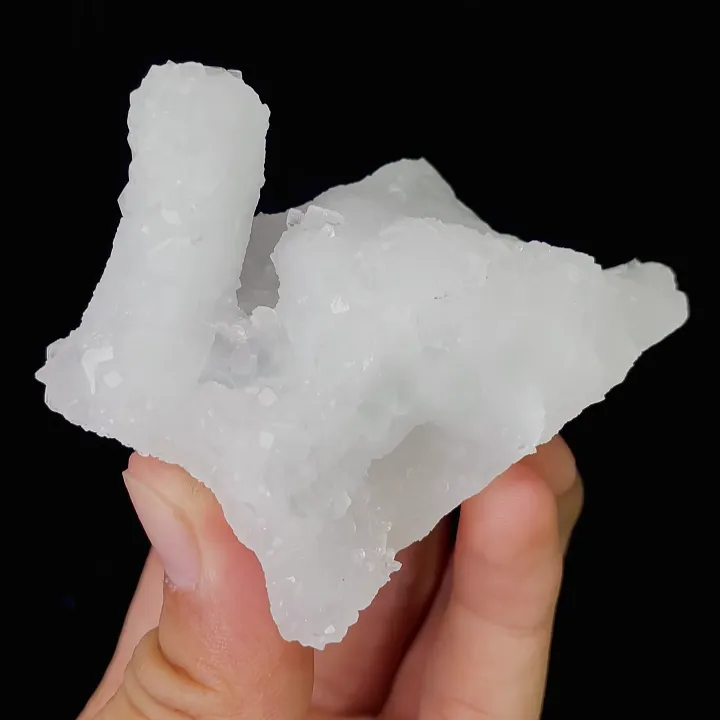 Natural White Fluorite,Mineral Specimen:Xianghualing,Hunan  (70*65*25MM) - image 2