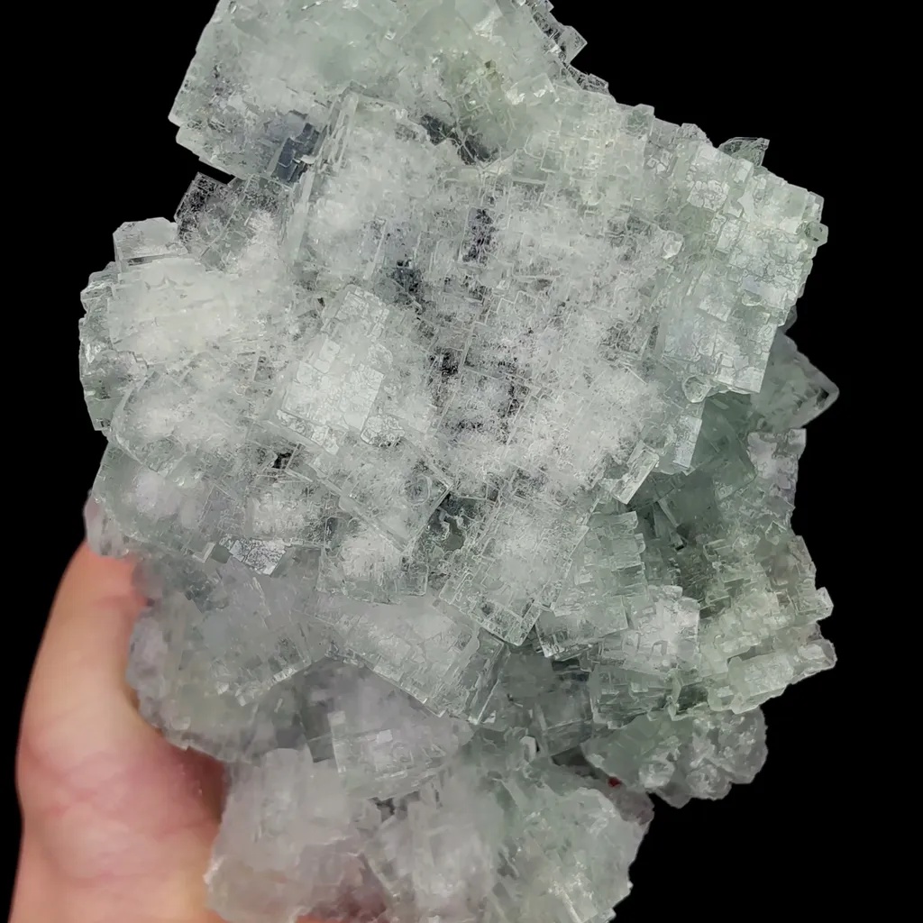 Natural White Matrix Fluorite Mineral Specimen,High Quality Specimen,XIANGHUALING,HUNAN,CHINA(160*111*91mm) - image 4