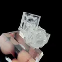 Natural White Transparent Cubic Fluorite, Mineral Specimen:Xianghualing,Hunan (40*30*20MM) - image 3