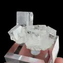 Natural White Transparent Cubic Fluorite, Mineral Specimen:Xianghualing,Hunan (40*30*20MM) - image 2