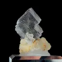 Natural White Transparent Cubic Fluorite, Mineral Specimen:Xianghualing,Hunan (40*40*25MM) - image 3