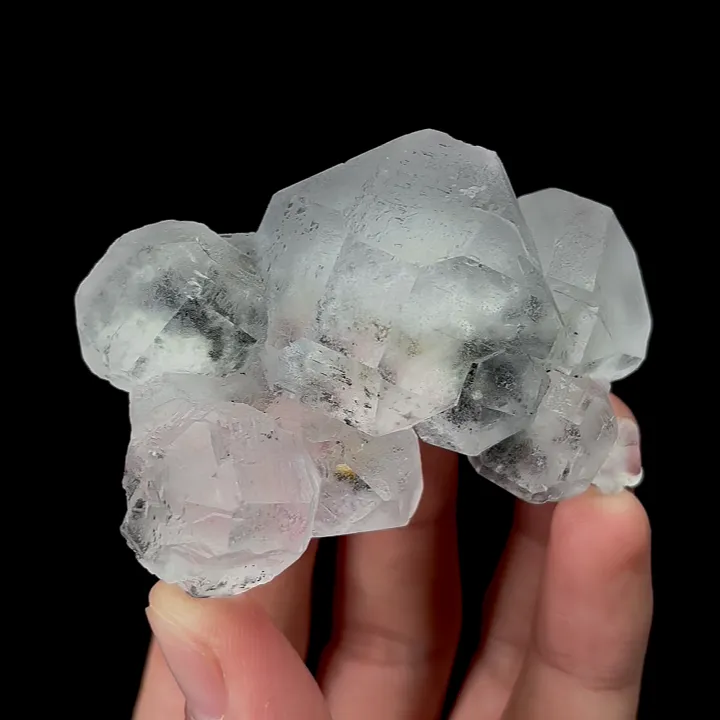 Natural White Transparent Fluorite, Mineral Specimen: Inner Mongolia,China (70*40*30MM) - image 2