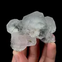 Natural White Transparent Fluorite, Mineral Specimen: Inner Mongolia,China (70*40*30MM) - image 2