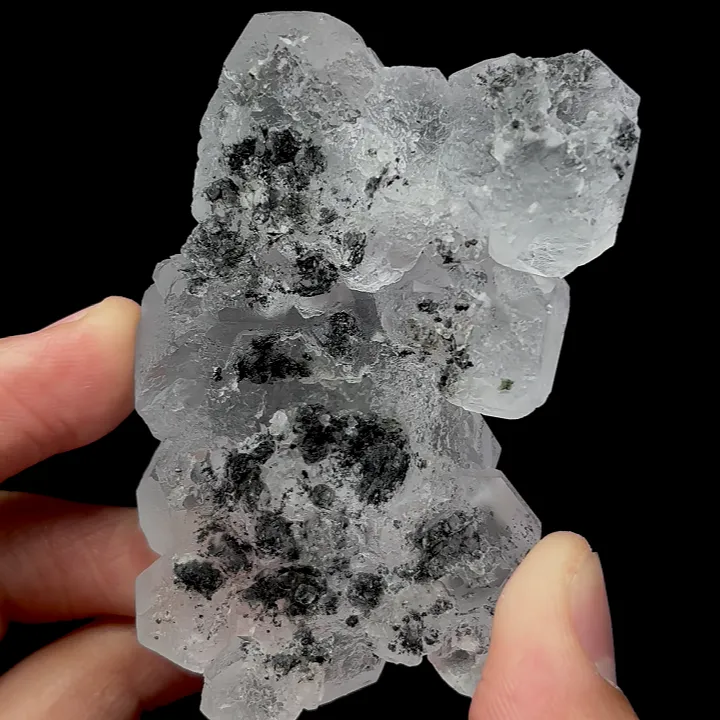 Natural White Transparent Fluorite, Mineral Specimen: Inner Mongolia,China (70*40*30MM) - image 4
