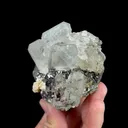 Natural White Transparent Octahedral Fluorite, Mineral Specimen: Inner Mongolia,China (100*65*70MM) - image 3