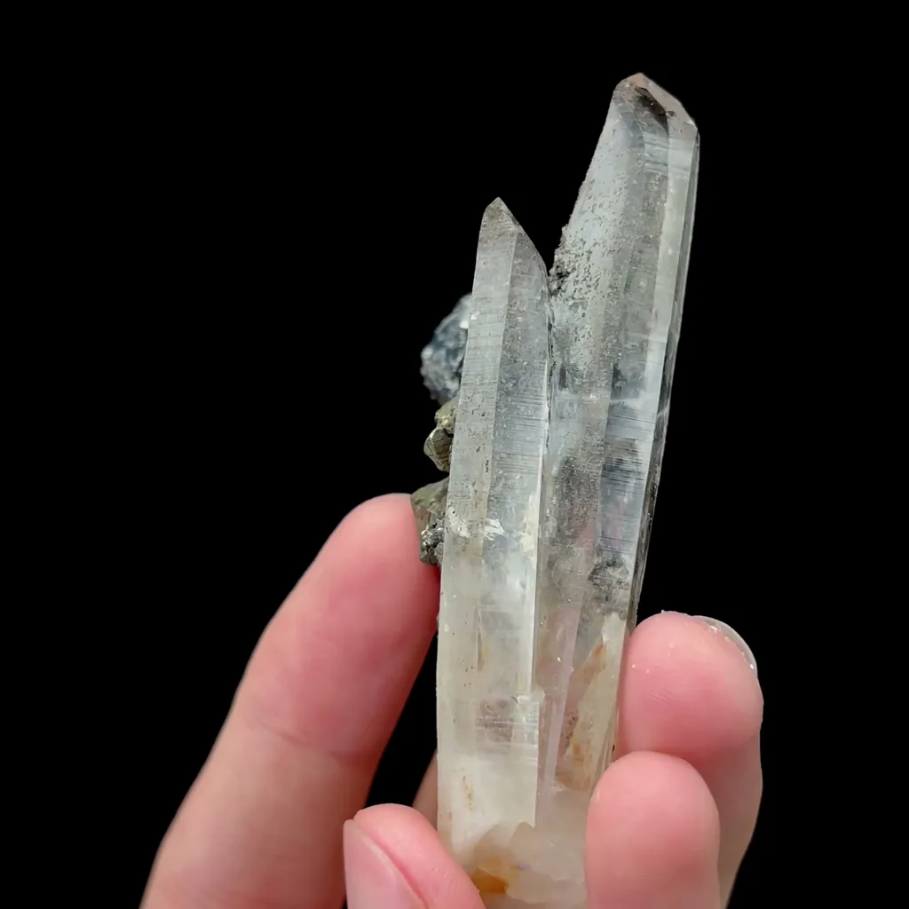 Natural Wolframite Pyrite and Crystal Mineral Specimen,High Quality Specimen,YAO GANG XIAN,HUNAN,CHINA(83*20*41mm) - image 2