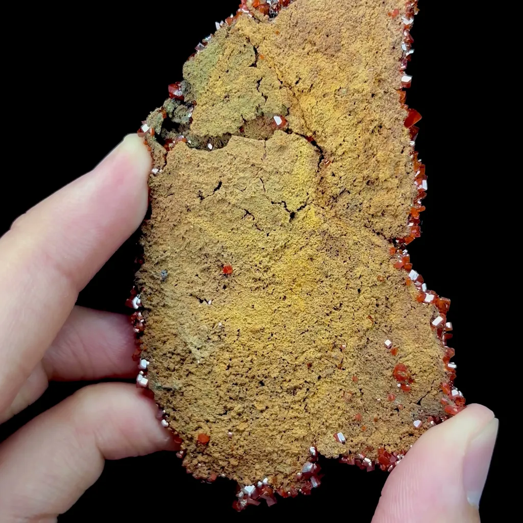 Natural Wulfenite Mineral Specimen,High Quality Specimen,XINJIANG,CHINA(90*58*10mm) - image 4
