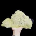 Natural Yellow and Purple Fluorite Mineral Specimen,High Quality Specimen,ZHEJIANG,CHINA(300*170*30mm) - image 1