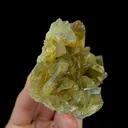 Natural Yellow Brown Barite Cluster Mineral Specimen,High Quality Specimen,GUIZHOU,CHINA(85*80*59mm) - image 5