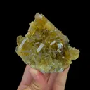 Natural Yellow Brown Barite Cluster Mineral Specimen,High Quality Specimen,GUIZHOU,CHINA(85*80*59mm) - image 6
