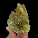 Natural Yellow Brown Barite Cluster Mineral Specimen,High Quality Specimen,GUIZHOU,CHINA(85*80*59mm) - image 3