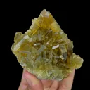 Natural Yellow Brown Barite Cluster Mineral Specimen,High Quality Specimen,GUIZHOU,CHINA(85*80*59mm) - image 4