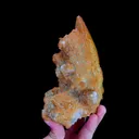 Natural Yellow Calcite and Malachite, Mineral Specimen:Shuikoushan,Hunan (75*100*125MM) - image 4