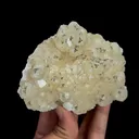 Natural Yellow Calcite and Pyrite, Mineral Specimen:Daye,Hubei (95*80*30MM) - image 5