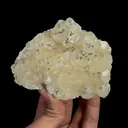 Natural Yellow Calcite and Pyrite, Mineral Specimen:Daye,Hubei (95*80*30MM) - image 2