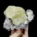 Natural Yellow Calcite and Quartz Mineral Specimen,High Quality Specimen,FUJIAN,CHINA(110*88*62mm) - image 3