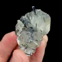 Natural Yellow Calcite and Stibnite, Mineral Specimen:Fujian,China (30*45*40MM) - image 4