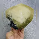Natural Yellow Calcite and Stibnite Symbiosis comes from Fujian,China 100*105*100MM - image 5