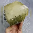 Natural Yellow Calcite and Stibnite Symbiosis comes from Fujian,China 100*105*100MM - image 2