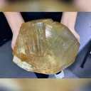 Natural Yellow Calcite comes from Fujian,China 270*200*100MM - image 2