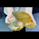 Natural Yellow Calcite comes from Fujian,China 270*200*100MM - image 3