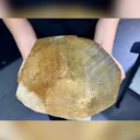 Natural Yellow Calcite comes from Fujian,China 270*200*100MM - image 3