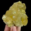 Natural Yellow Calcite, Mineral Specimen: Daye,Hubei (105*85*55MM) - image 2