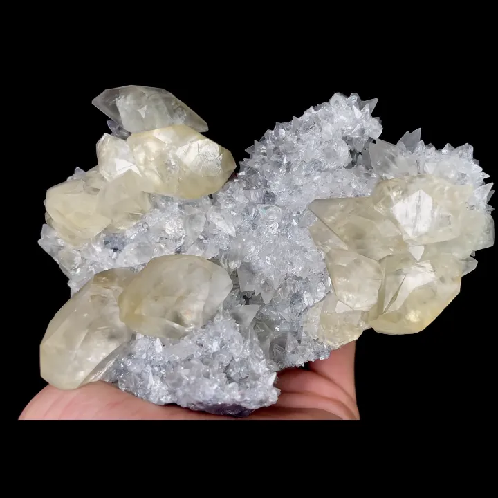 Natural Yellow Calcite, Mineral Specimen: Fujian,China (140*95*45MM) - image 4