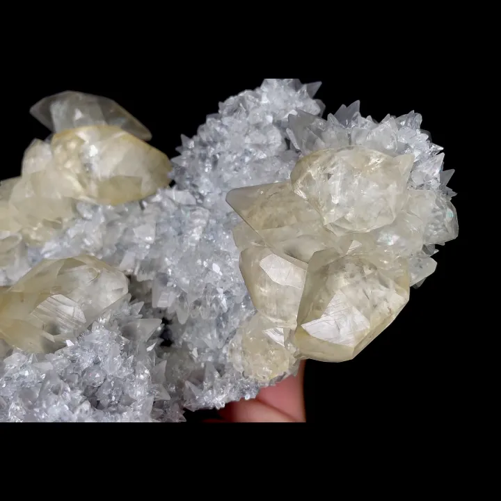 Natural Yellow Calcite, Mineral Specimen: Fujian,China (140*95*45MM) image