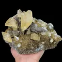 Natural Yellow Calcite, Mineral Specimen:Daye,Hubei (160*120*105MM) - image 5
