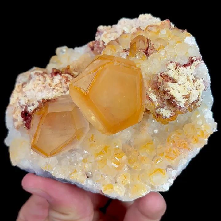Natural Yellow Calcite, Mineral Specimen:Fujian,China (100*90*60MM) - image 3