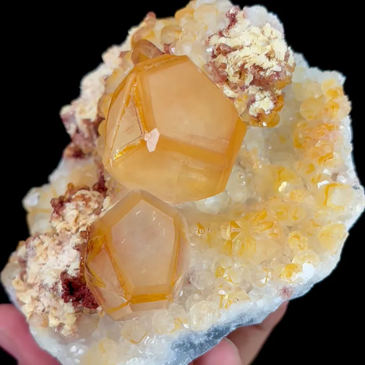Natural Yellow Calcite, Mineral Specimen:Fujian,China (100*90*60MM) - image 4
