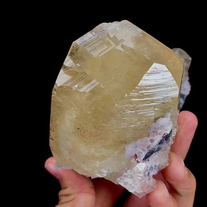 Natural Yellow Calcite, Mineral Specimen:Fujian,China (105*90*75MM) - image 4