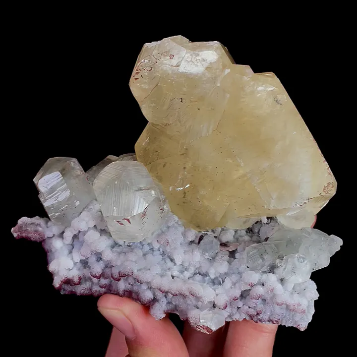 Natural Yellow Calcite, Mineral Specimen:Fujian,China (105*90*75MM) - image 6