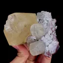 Natural Yellow Calcite, Mineral Specimen:Fujian,China (105*90*75MM) - image 5