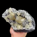Natural Yellow Calcite, Mineral Specimen:Fujian,China (180*105*90MM) - image 2