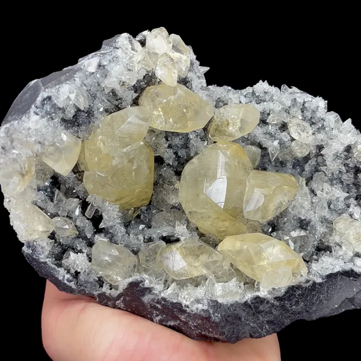 Natural Yellow Calcite, Mineral Specimen:Fujian,China (180*105*90MM) - image 3