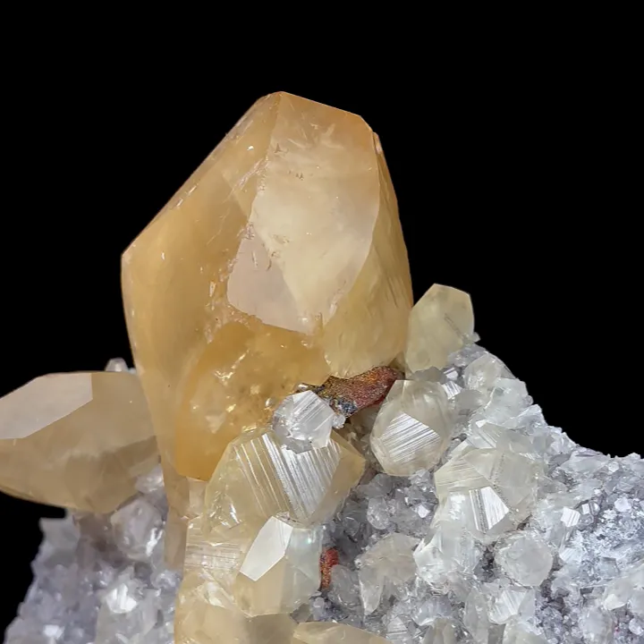 Natural Yellow Calcite, Mineral Specimen:Fujian,China (230*170*100MM) - image 4