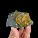 Natural Yellow Calcite, Mineral Specimen:Fujian,China (70*50*25MM) - image 4