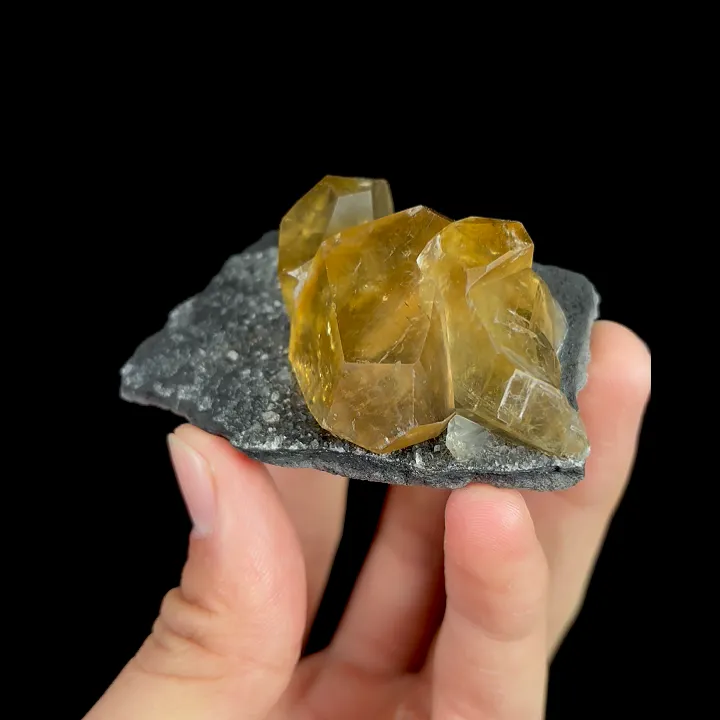 Natural Yellow Calcite, Mineral Specimen:Fujian,China (70*50*25MM) - image 3