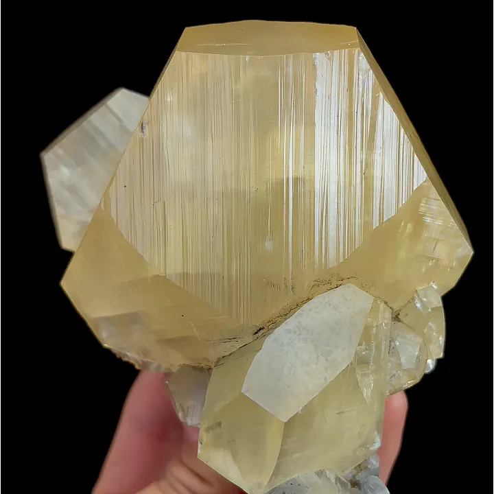 Natural Yellow Calcite, Mineral Specimen:Fujian,China (95*120*75MM) - image 2